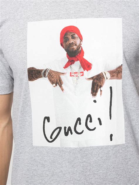 gucci mane supreme tee replica reddit|how to find gucci shirt.